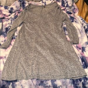 Grey POOF dress